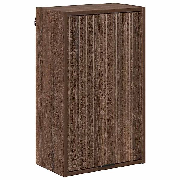 vidaXL Badezimmerspiegelschrank Badezimmer Schrank Braune Eiche günstig online kaufen