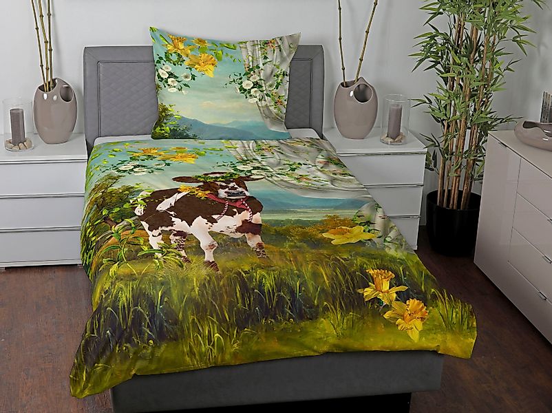 CASATEX Bettwäsche Franzi, Satin, 2 teilig, günstig online kaufen