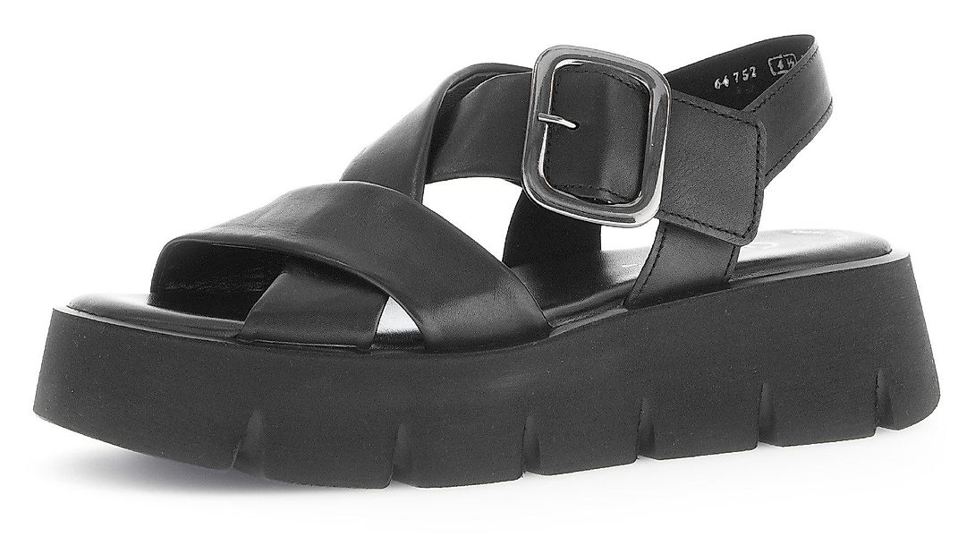 Gabor Sandalette, Plateau, Sommerschuh, Riemchensandale mit günstig online kaufen