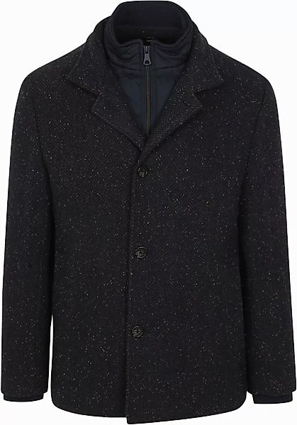 Suitable Robert Mantel Wolle Navy - Größe 56 günstig online kaufen