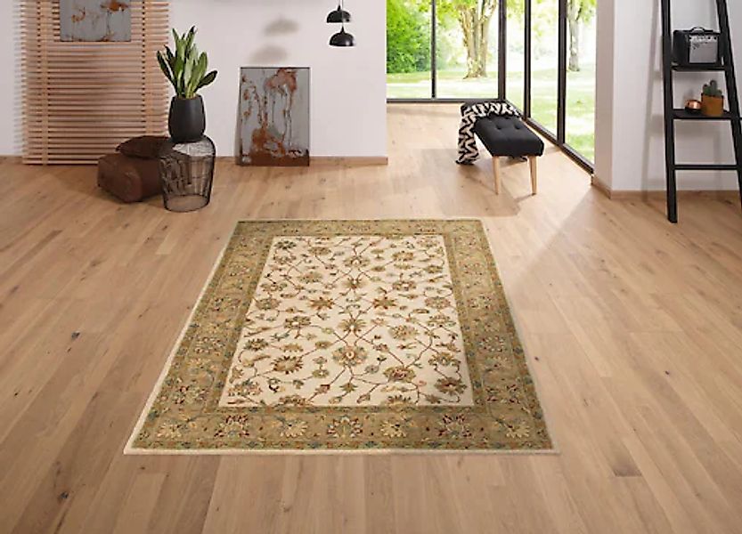 my home Wollteppich »Sahil«, rechteckig, 14 mm Höhe, reine Wolle, Orient-Op günstig online kaufen