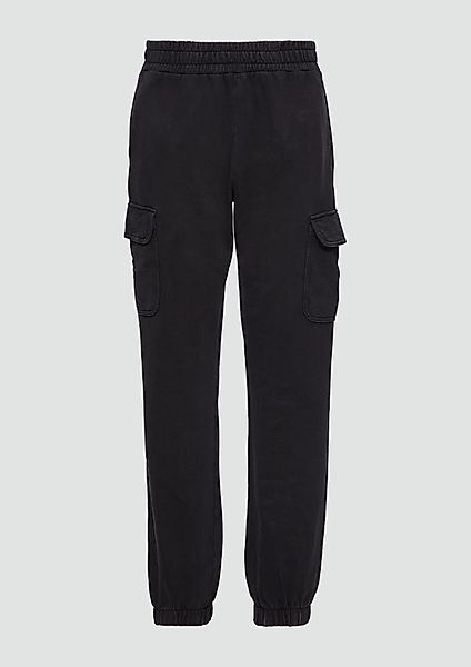 QS Stoffhose Sweatpants mit Cargo-Taschen und günstig online kaufen