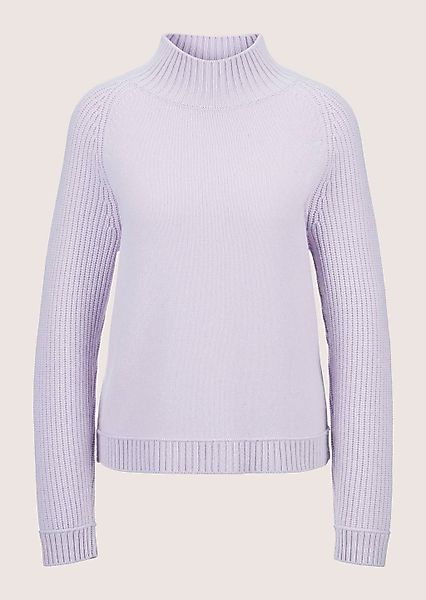 MADELEINE Longpullover "Kaschmirpullover Lässiger Wollpullover mit Stehkrag günstig online kaufen
