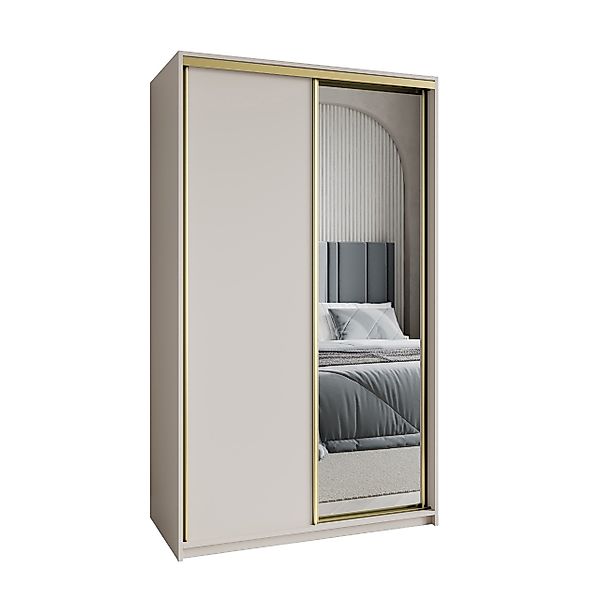 Masseno Schwebetürenschrank TAVI Kleiderschrank mit Spiegel günstig online kaufen