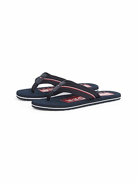 Tommy Hilfiger Zehentrenner "CORPORATE HILFIGER BEACH SANDAL", Sommerschuh, günstig online kaufen