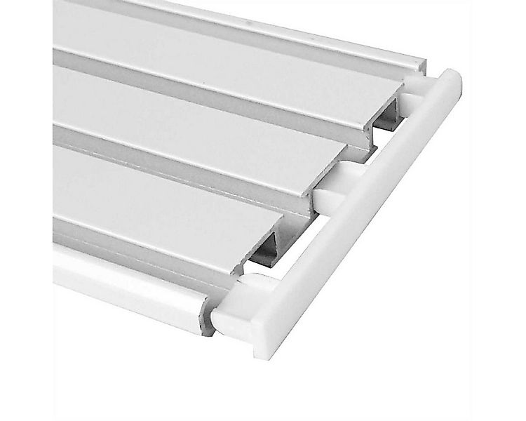 Bestlivings Gardinenschiene, 3/4-läufig, gesteckt, geklemmt, Kunststoff, ge günstig online kaufen