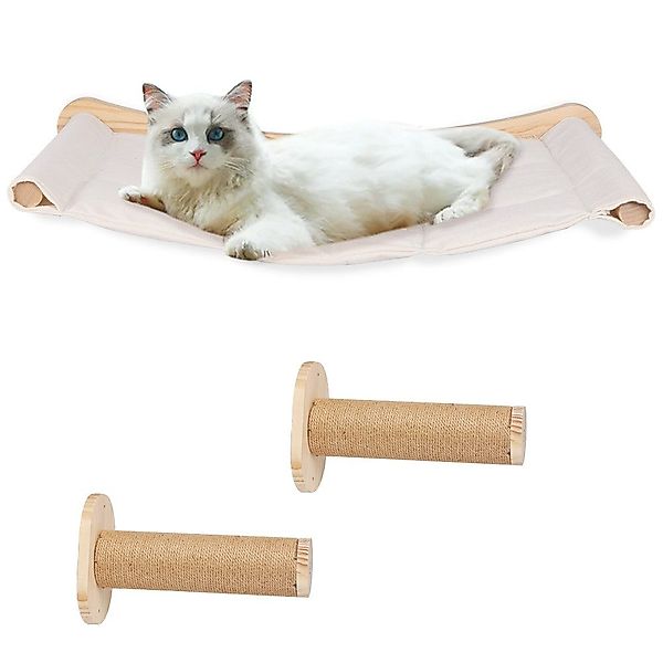 JEOBEST Katzen-Hängematte Katzenhängematte Wand, Kletterwand Katzen günstig online kaufen