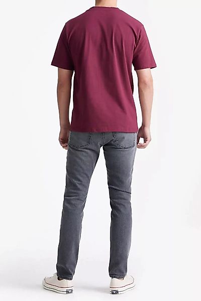 King Essentials The Steve T-Shirt Burgundy - Größe XL günstig online kaufen