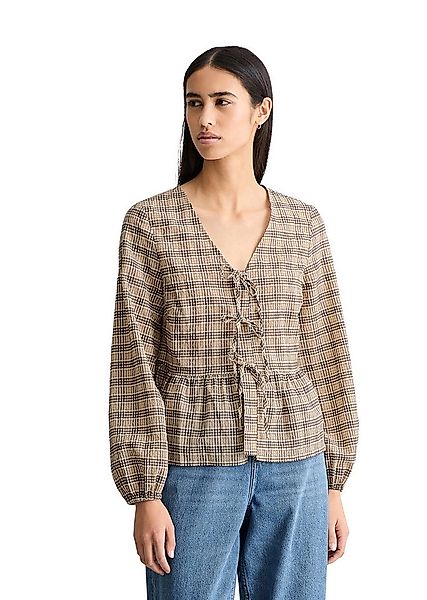 Marc O'Polo DENIM Langarmbluse aus Baumwolle-Mix günstig online kaufen