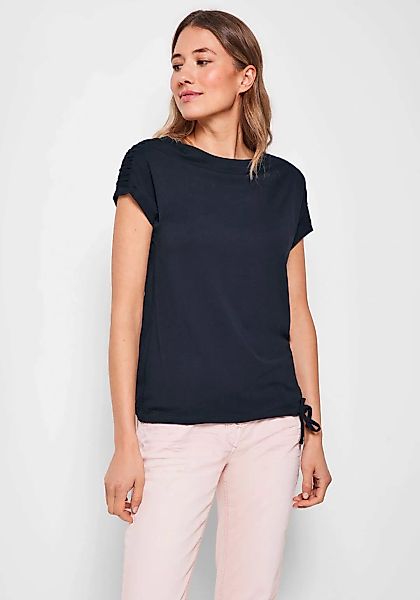 Cecil T-Shirt, mit Raffungen auf den Schultern günstig online kaufen