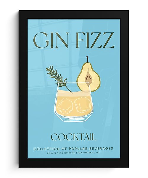 MuchoWow Poster Jahrgang - Cocktail - günstig online kaufen
