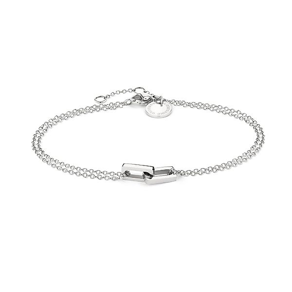 Liebeskind Berlin Armband Schmuck Geschenk Edelstahl Textil Armkette The D- günstig online kaufen