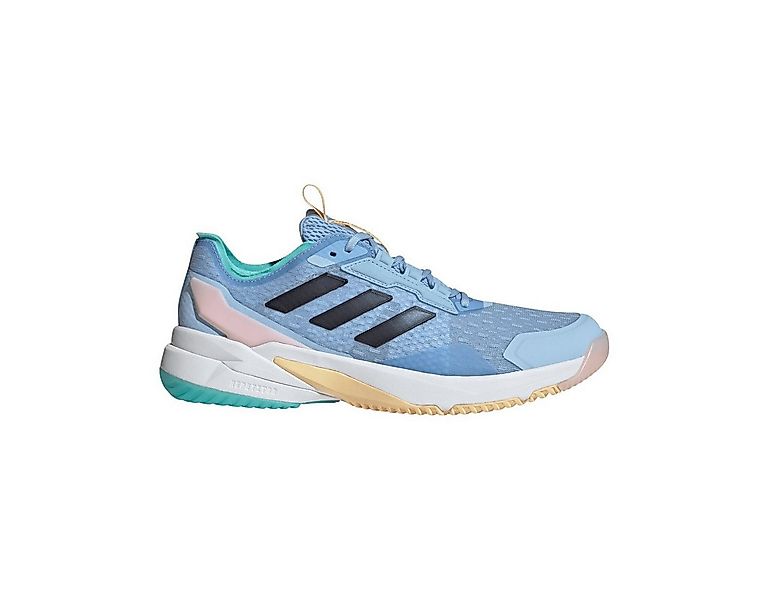 adidas Performance Hallen-Indoorschuhe CrazyFlight 6 blau Damen Badmintonsc günstig online kaufen