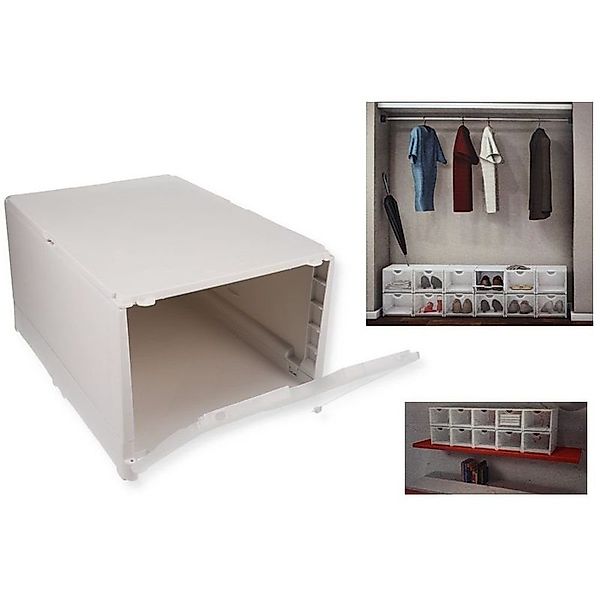 GarPet Aufbewahrungsbox Aufbewahrungsbox mit Frontöffnung Stapel günstig online kaufen