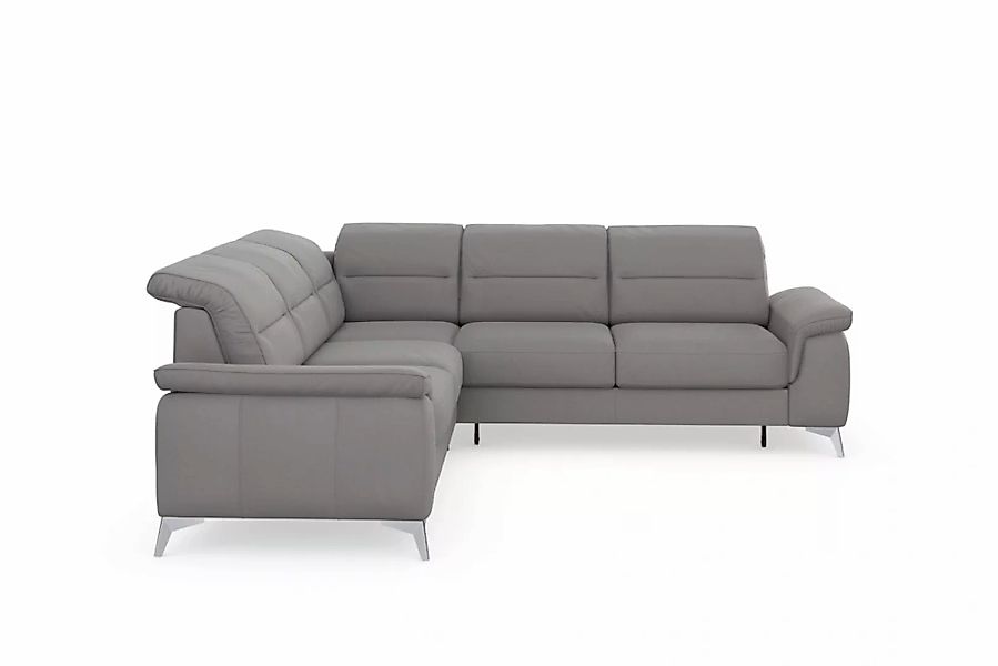 sit&more Ecksofa »Sinatra L-Form«, optional mit Kopfteilverstellung und Arm günstig online kaufen