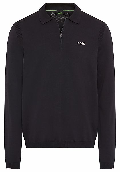 BOSS GREEN Strickpullover "KN Ever-X PL", mit Reißverschluss, regular fit, günstig online kaufen