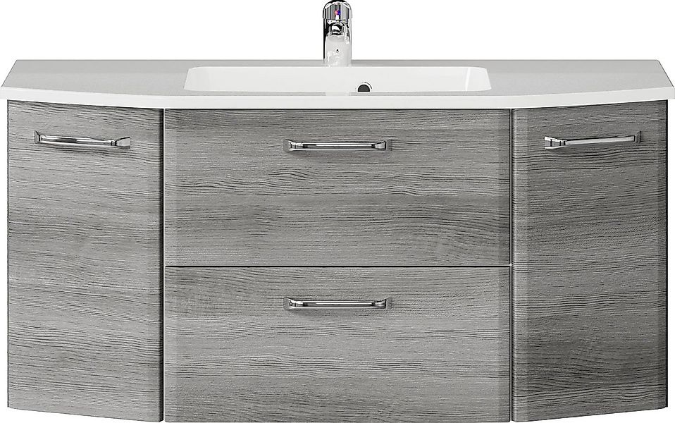 Saphir Waschtisch Quickset Waschplatz, Mineralmarmor-Waschtisch, 112 cm bre günstig online kaufen