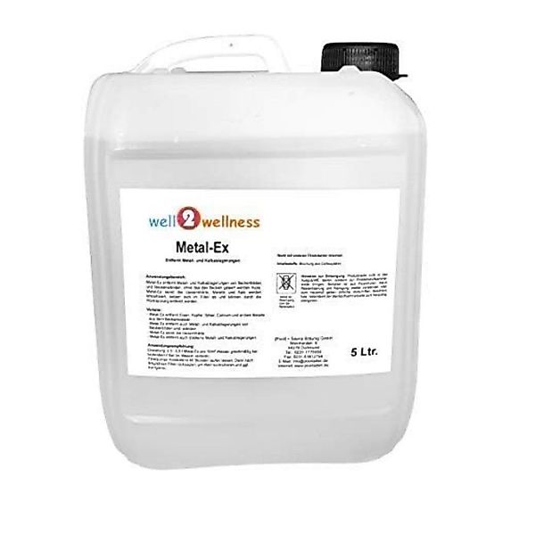 well2wellness® Poolpflege Metal-Ex 1-10 Liter - günstig online kaufen