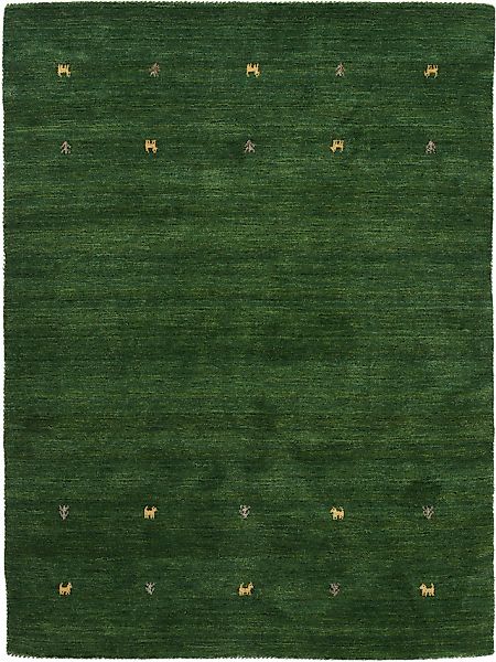 carpetfine Wollteppich »Gabbeh Uni, auch als Läufer und Rund erhältlich«, r günstig online kaufen