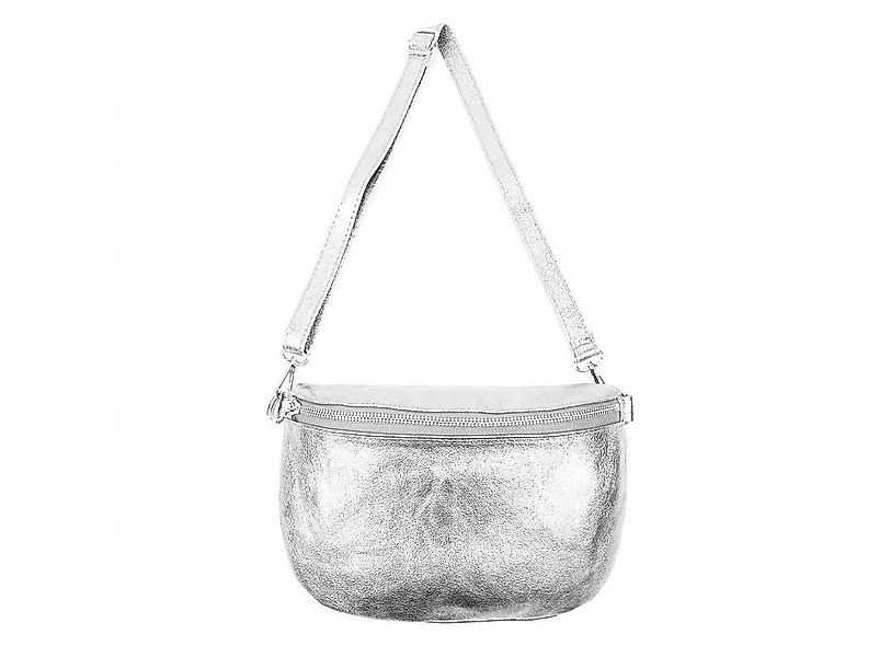 ITALYSHOP24 Bauchtasche Made in Italy Damen Leder Bauch- Gürteltasche Cross günstig online kaufen