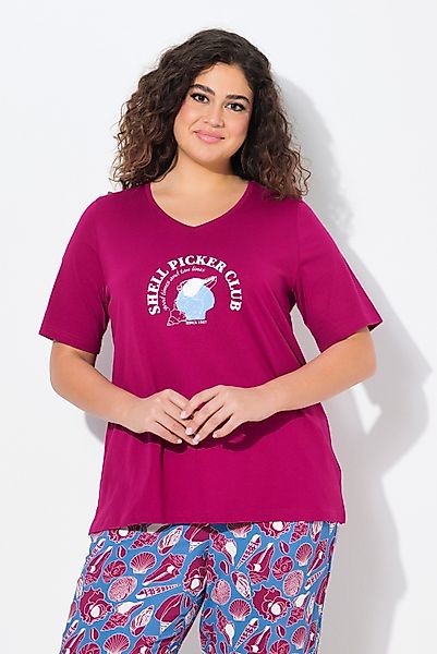 Ulla Popken T-Shirt T-Shirt Muschel Classic günstig online kaufen