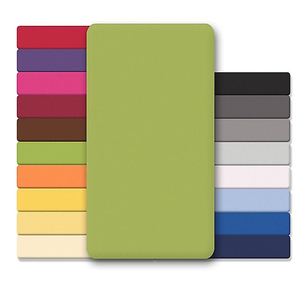 CelinaTex Spannbettlaken Lucina Spannbetttuch Jersey 90x200-100x200cm günstig online kaufen