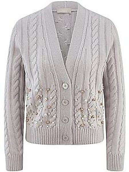 Strickjacke Peter Hahn beige günstig online kaufen