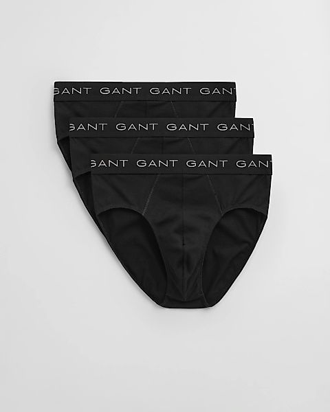 Gant Slip "BRIEF 3-PACK", Gestrickter Jacquard-Bund günstig online kaufen
