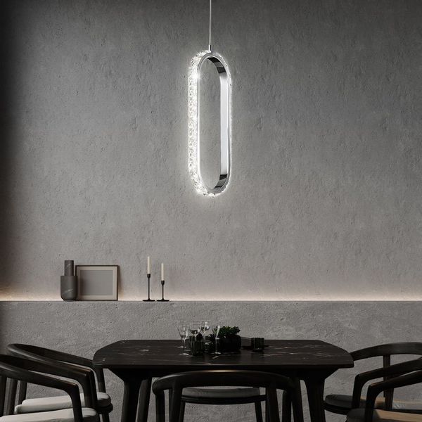 WOFI LED Pendelleuchte, Dimmer, LED fest günstig online kaufen