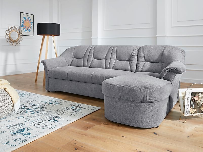 DOMO collection Ecksofa »Sarafina zeitlos und komfortabel, optional mit Fed günstig online kaufen