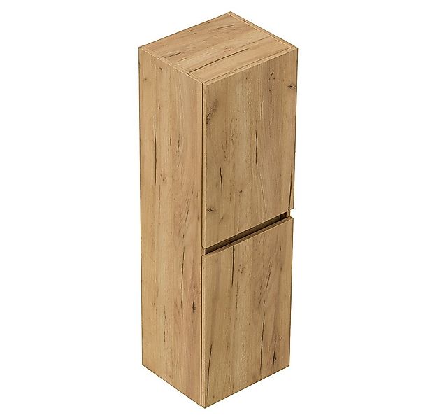 Lomadox Midischrank LIVIGNO-02 112cm hoch, wandhängend, Eiche günstig online kaufen