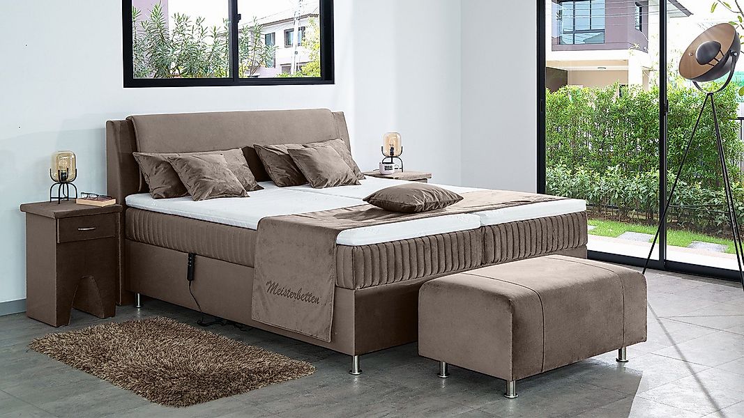 Meisterbetten Boxspringbett Mari (mit Motor, 7-Zonen günstig online kaufen