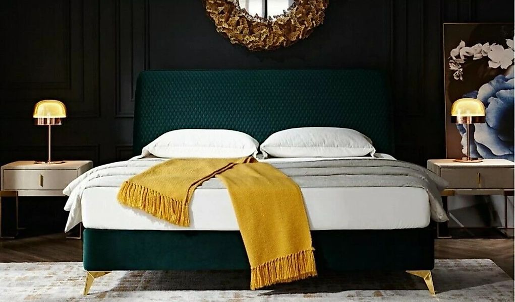 JVmoebel Bett, Bett 180x200cm Textil Schlafzimmermöbel modernes Design günstig online kaufen