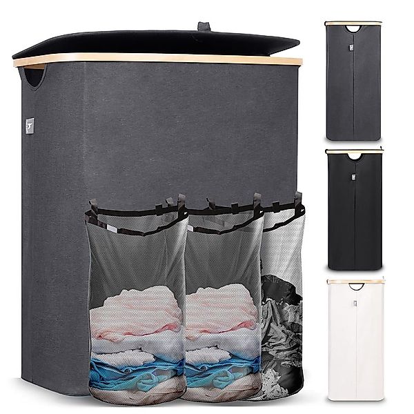 HENNEZ Wäschekorb Wäschebox 150L - Wäschekorb günstig online kaufen