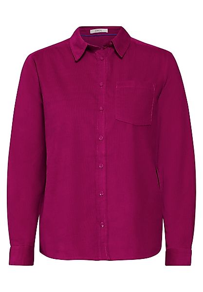 CECIL Kurzarmbluse TOS Corduroy Blouse jewel günstig online kaufen