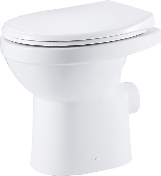 Primaster Tiefspül-WC Primaster Stand WC spülrandlos günstig online kaufen