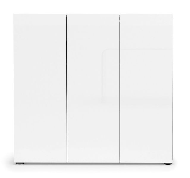 möbelando Schuhschrank Glossy 120 x 115 günstig online kaufen
