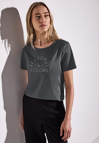 STREET ONE T-Shirt mit Wording günstig online kaufen