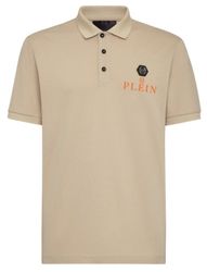 PHILIPP PLEIN Poloshirt mit Der Totenkopf-Print günstig online kaufen