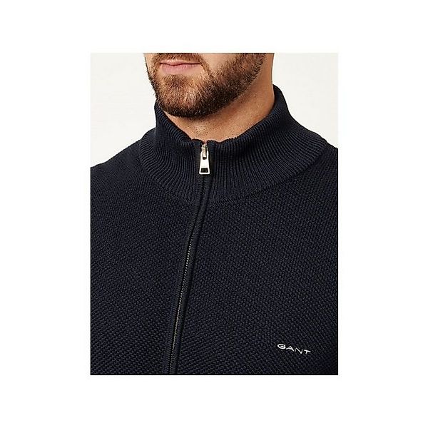 Gant Strickjacke COTTON PIQUE ZIP CARDIGAN günstig online kaufen