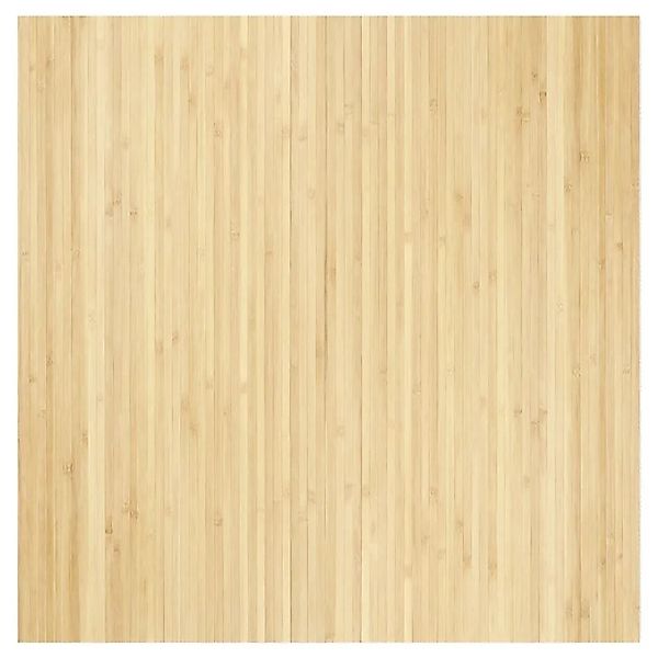 vidaXL Teppich Rechteckig Hell Natur 100x100 cm Bambus 376801 günstig online kaufen
