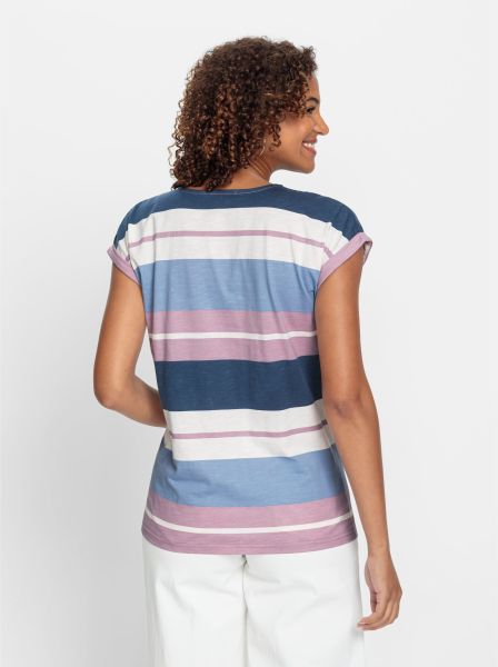 Casual Looks Print-Shirt "Print-Shirt" 1 Stk. tlg. günstig online kaufen