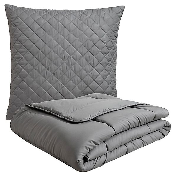 OTTO home Microfaserbettdecke + Microfaserkissen »Claara Spar Set, Decke + günstig online kaufen