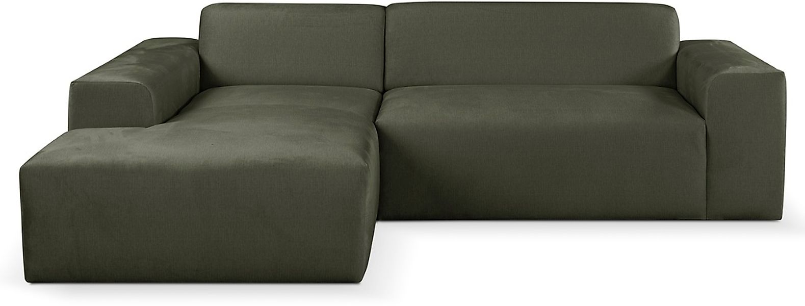 WERK2 Ecksofa "Zeus-L modern und zeitlos, Breite 253cm, bequemes Sofa", Cur günstig online kaufen