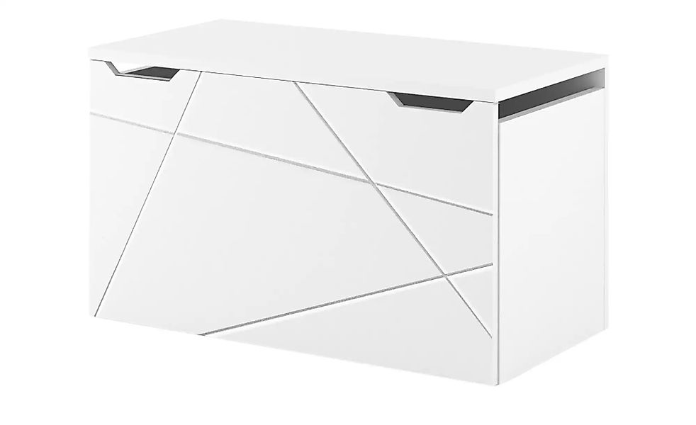 Truhe  X White ¦ weiß ¦ Holzwerkstoff ¦ Maße (cm): B: 70 H: 42 T: 39.5 Aufb günstig online kaufen