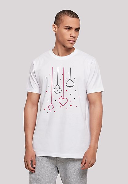 F4NT4STIC T-Shirt "Herz Karo Kreuz Pik", Print günstig online kaufen