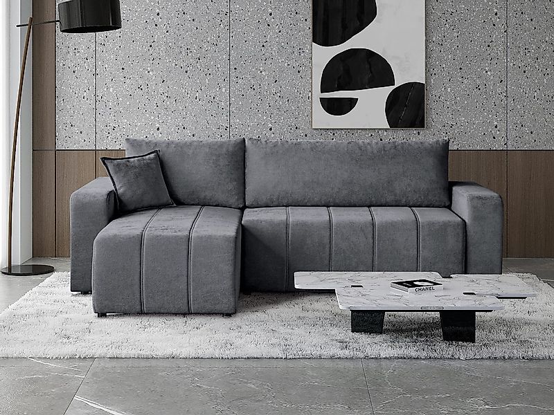 Beautysofa Ecksofa MORI, universelle Seite, mit günstig online kaufen