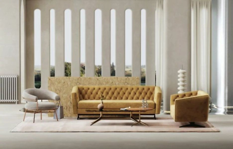 JVmoebel Sofa Polster Textil Couch Sitz Komplett Set Moderne Garnitur 3+2, günstig online kaufen