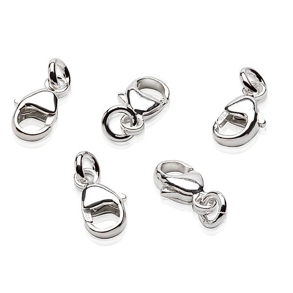 NKlaus Schmuckset 5 x Karabinerverschluss 6,8x4,5mm günstig online kaufen