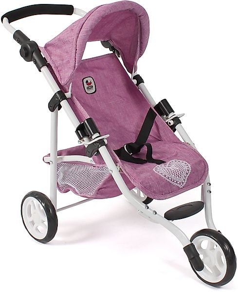 CHIC2000 Puppenbuggy Jogging-Buggy Lola, Jeans Pink, günstig online kaufen